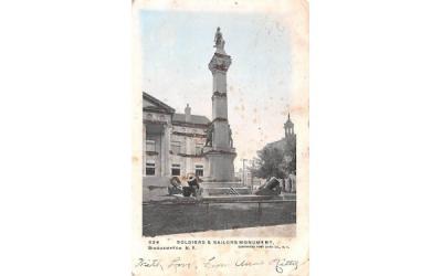 Soldiers & Sailors Monument Binghamton, New York Postcard