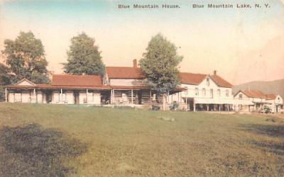 Blue Mountain House Blue Mountain Lake, New York Postcard