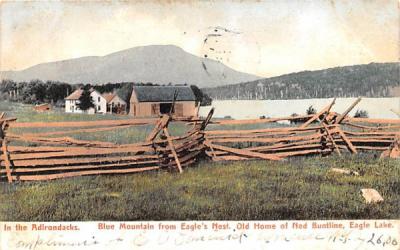 Eagle's Nest, Od Home of Ned Buntline Blue Mountain Lake, New York Postcard