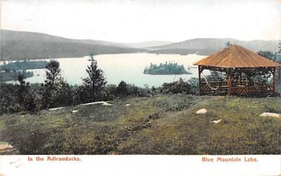 The Adirondacks Blue Mountain Lake, New York Postcard