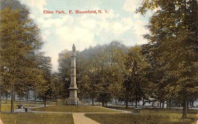 Elton Park Bloomfield, New York Postcard