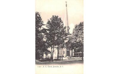 ME Church Brewster, New York Postcard