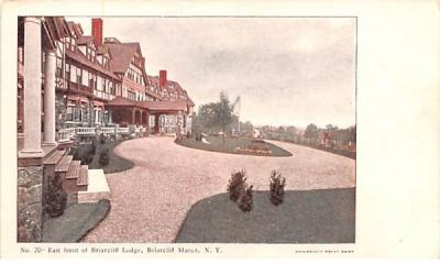 East front of Briarcliff Lodge Briarcliff Manor, New York Postcard