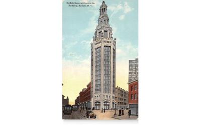 Buffalo General Electric Co Building New York Postcard