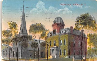Consistory Buffalo, New York Postcard