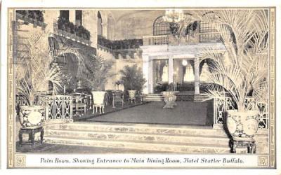 Palm Room Buffalo, New York Postcard