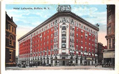 Hotel Lafayette Buffalo, New York Postcard