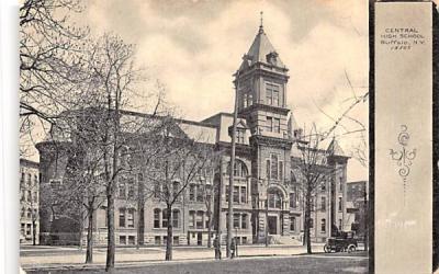 Central High School Buffalo, New York Postcard