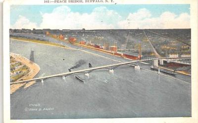 Peace Bridge Buffalo, New York Postcard