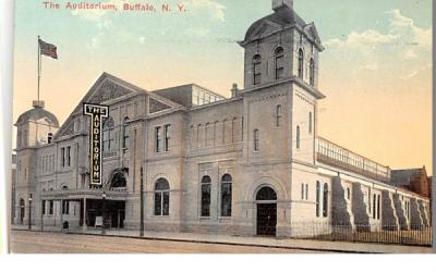The Auditorium Buffalo, New York Postcard
