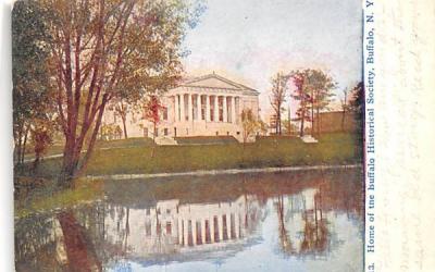 Home of the Buffalo Historical Society New York Postcard