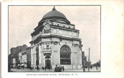 Buffalo Savings Bank New York Postcard
