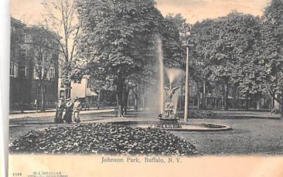 Johnson Park Buffalo, New York Postcard
