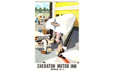 Sheraton Motor Inn Buffalo, New York Postcard
