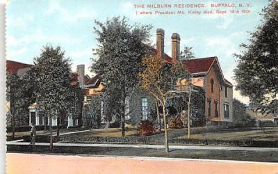 Milburn Residence Buffalo, New York Postcard