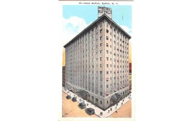 Hotel Buffalo New York Postcard