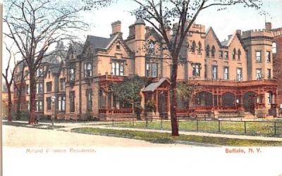 Millard Fillmore Residence Buffalo, New York Postcard