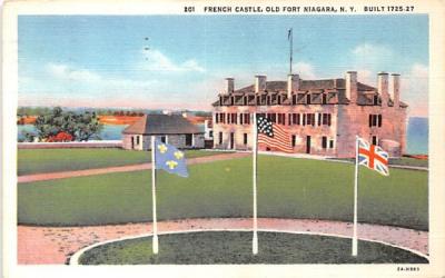 French Castle Buffalo, New York Postcard