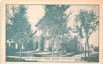 Milburn Home Buffalo, New York Postcard