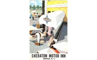 Sheraton Motor Inn Buffalo, New York Postcard