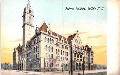 Federal Building Buffalo, New York Postcard