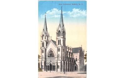 New Cathedral Buffalo, New York Postcard