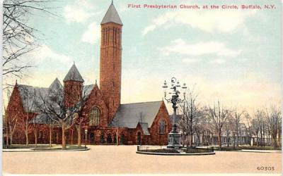 First Presbyterian Church Buffalo, New York Postcard