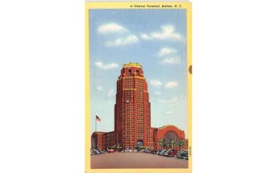 Central Terminal Buffalo, New York Postcard