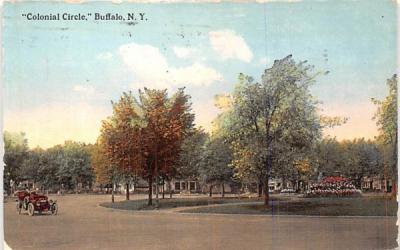 Colonial Circle Buffalo, New York Postcard