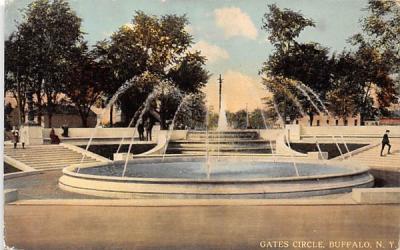 Gates Circle Buffalo, New York Postcard