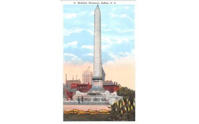 McKinley Monument Buffalo, New York Postcard