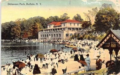 Delaware Park Buffalo, New York Postcard