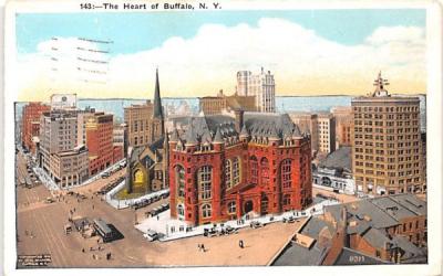 The Heart Buffalo, New York Postcard