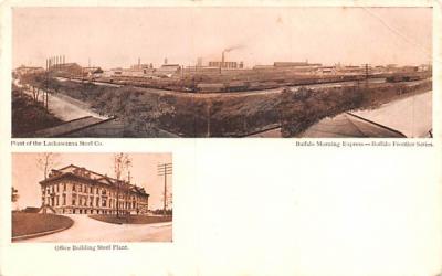 Plant of the Lackawanna Steel Co Buffalo, New York Postcard