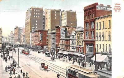 Main Street Buffalo, New York Postcard
