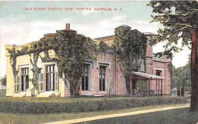 Old Stone Castle Buffalo, New York Postcard