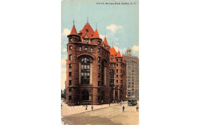 Erie Co Savings Bank Buffalo, New York Postcard