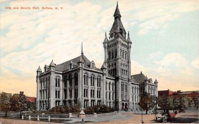City & County Hall Buffalo, New York Postcard