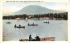 Boating on Lake Bear Mountain, New York Postcard