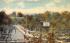 Swing Bridge Browns Station Catskill Mts New York Postcard