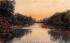 Genesee River Belmont, New York Postcard