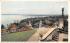 East Terrace & the Lake Bluff Point, New York Postcard
