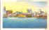 Skyline from Harbor Buffalo, New York Postcard