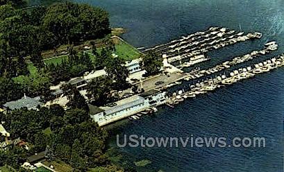 Lake Front Motel - Cooperstown, New York NY Postcard