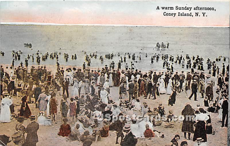 Coney Island, New York NY Postcard