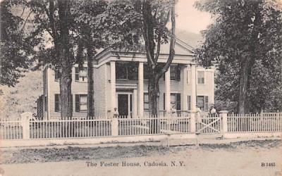 Foster House Cadosia, New York Postcard