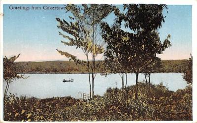 Greetings from Cokertown, New York Postcard