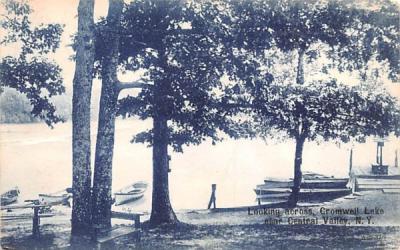 Looking Across Cromwall Lake Central Valley, New York Postcard