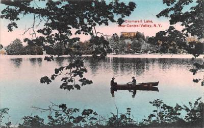 Cromwell Lake Central Valley, New York Postcard