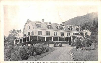 Dr McDonald House Central Valley, New York Postcard